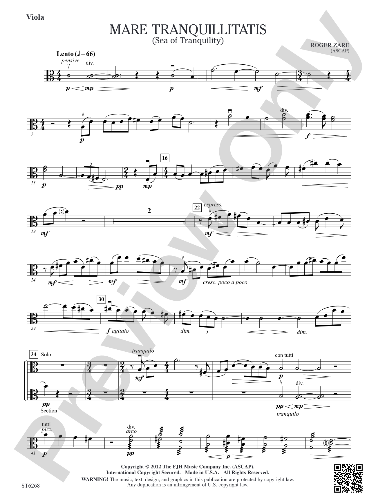 Mare Tranquillitatis: Viola