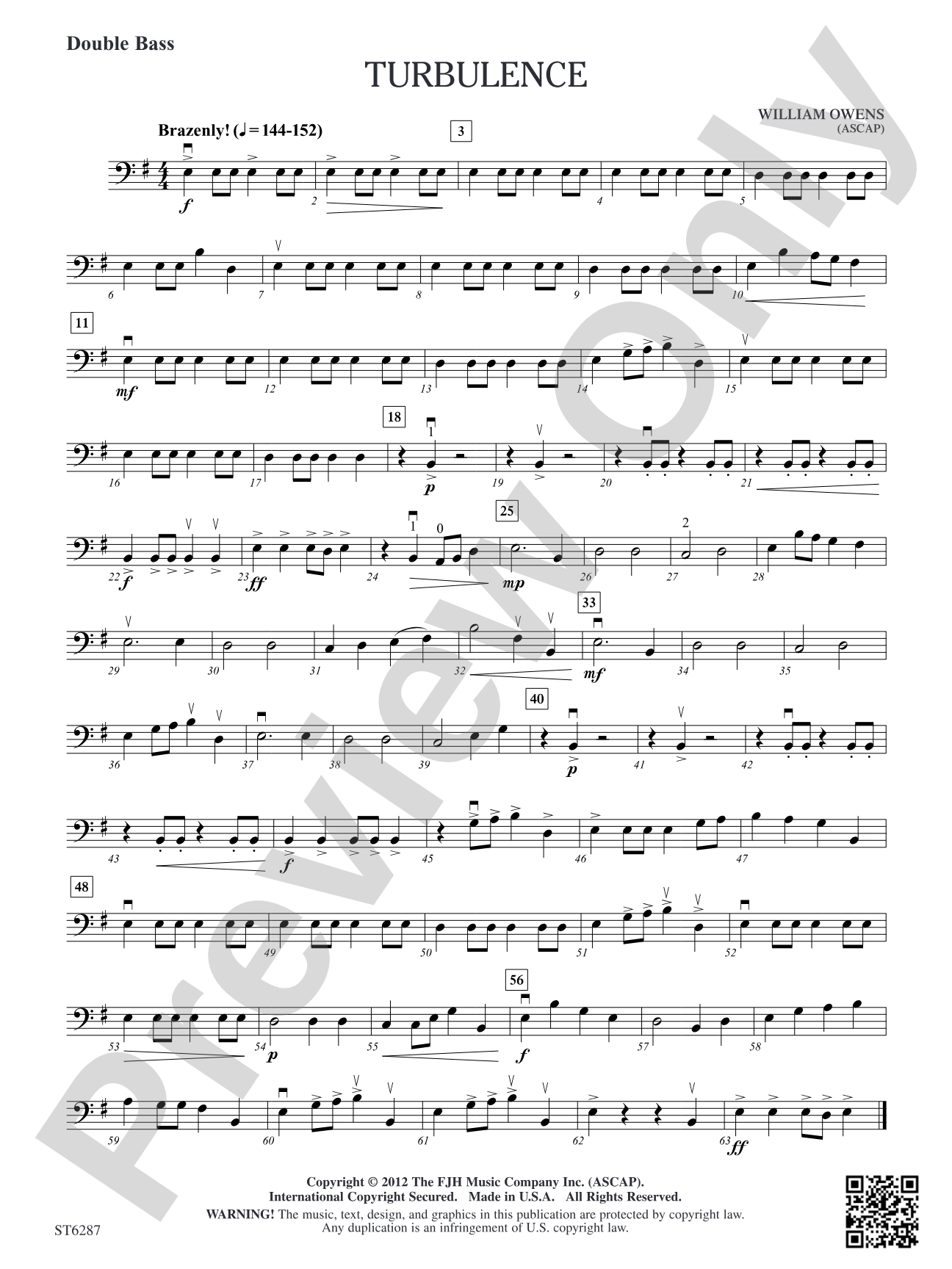 Turbulence: Double Bass