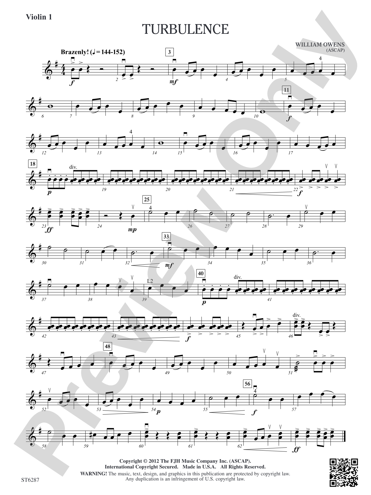 Turbulence: Violin 1