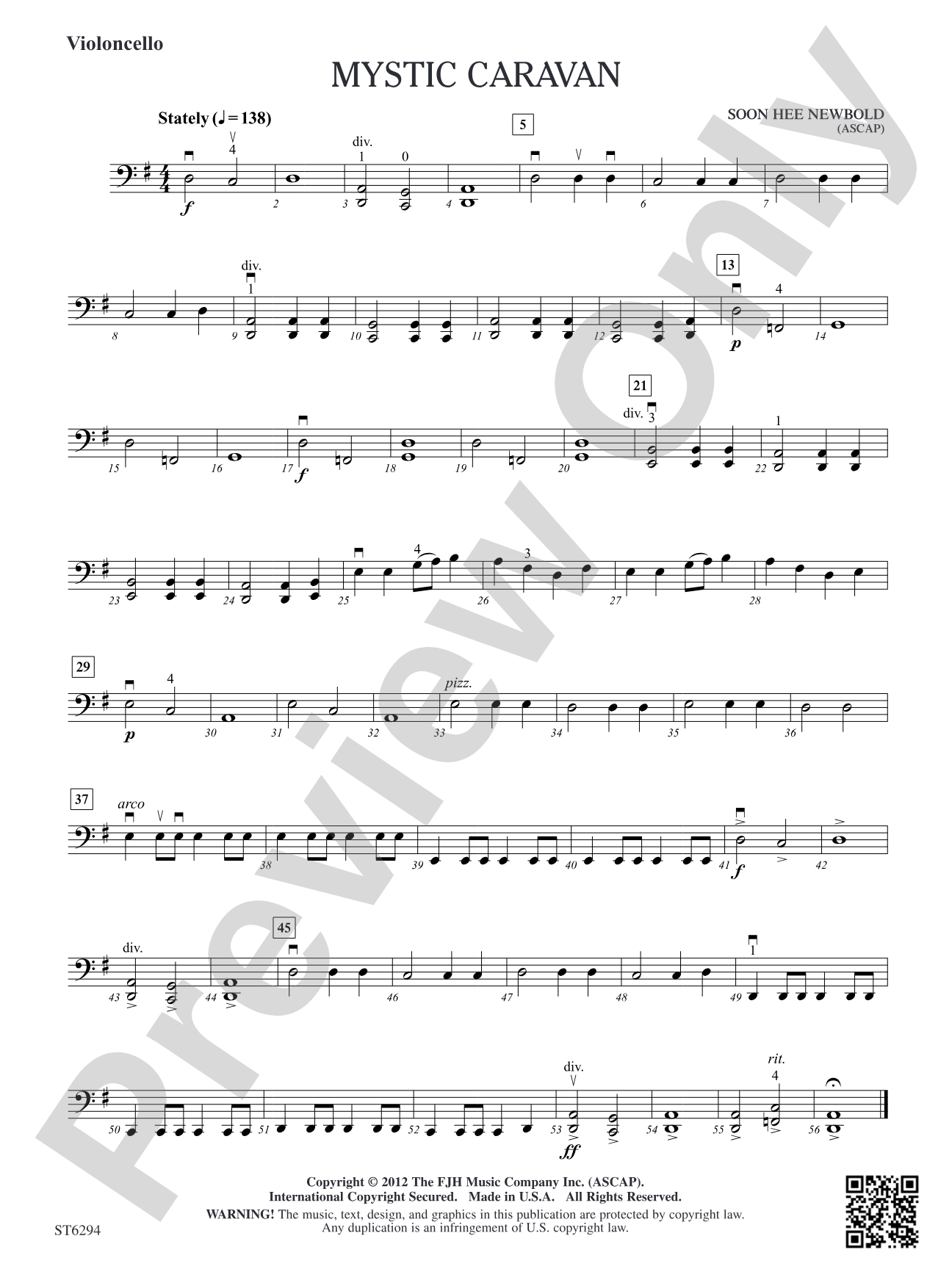 Mystic Caravan: Violoncello