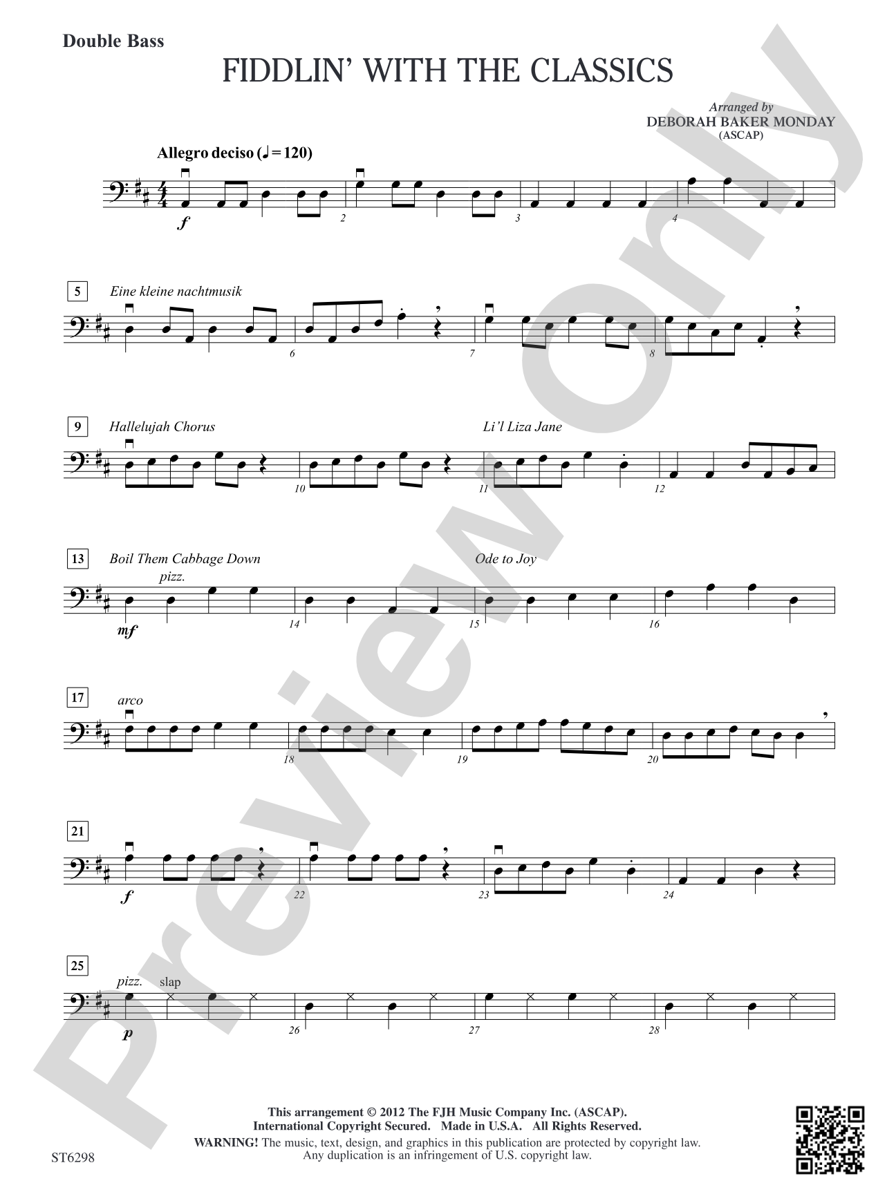 Fiddlin' with the Classics: Double Bass