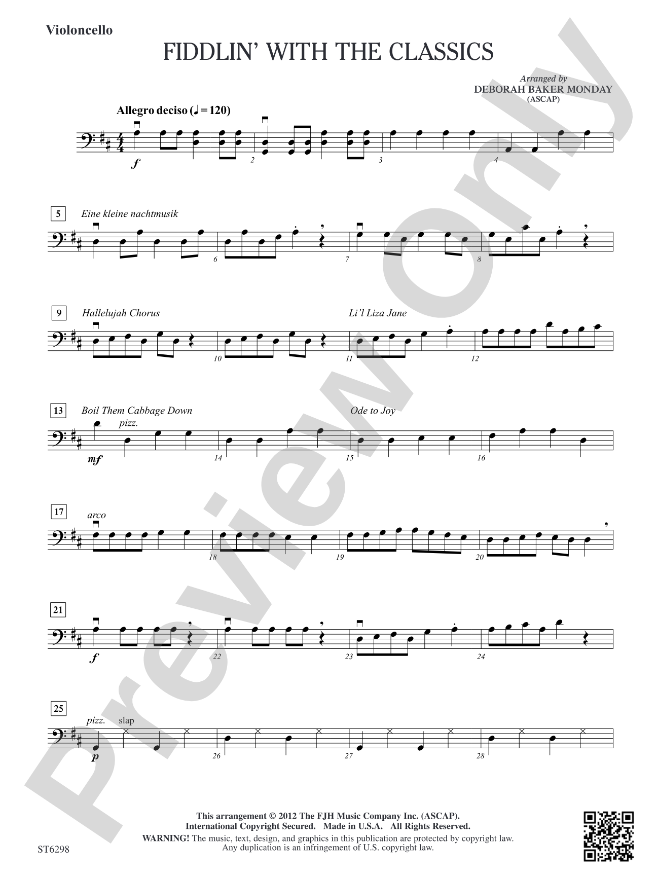 Fiddlin' with the Classics: Violoncello