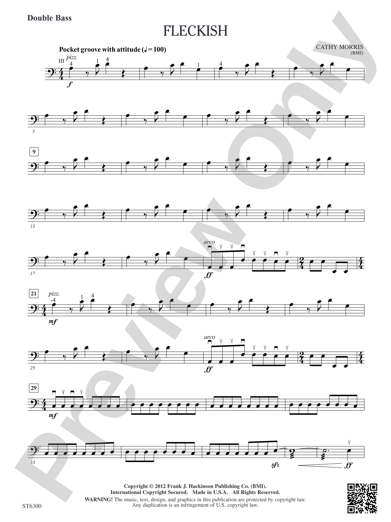 Fleckish: Double Bass