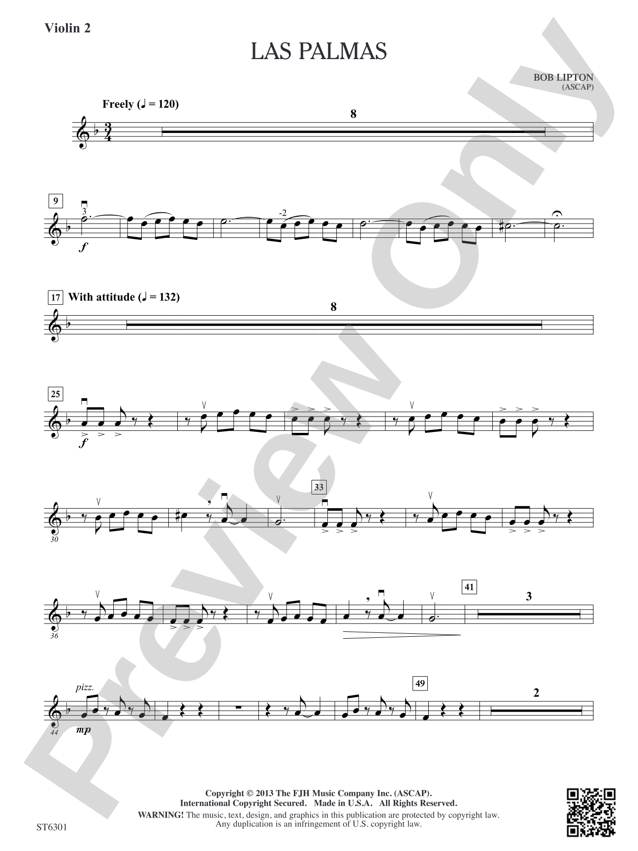 Las Palmas: Violin 2