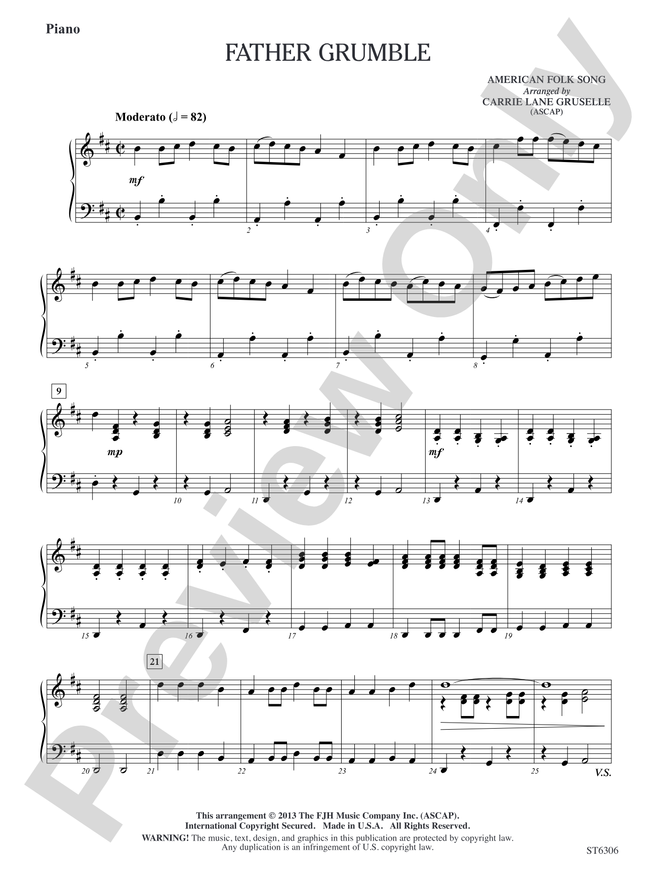 Father Grumble: Piano
