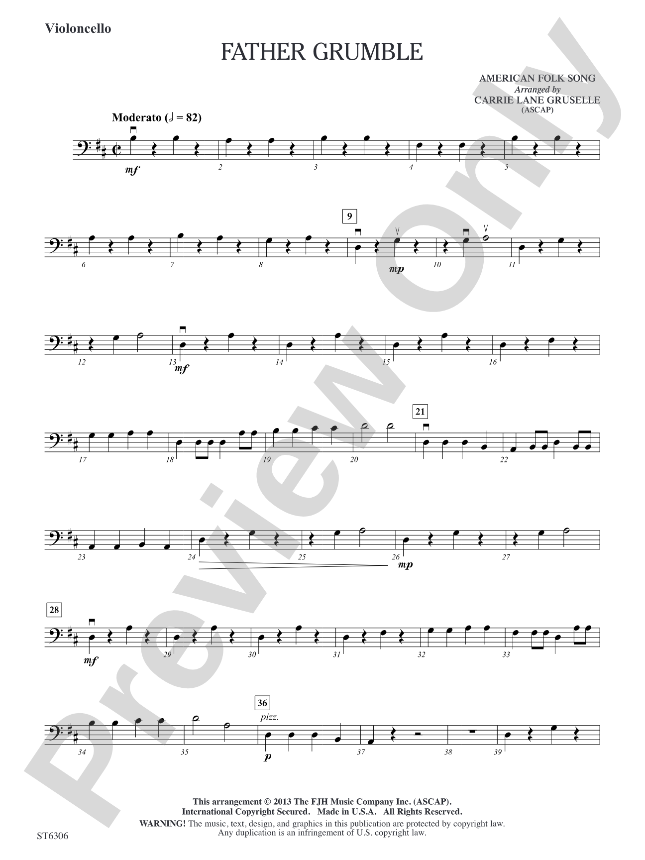 Father Grumble: Violoncello