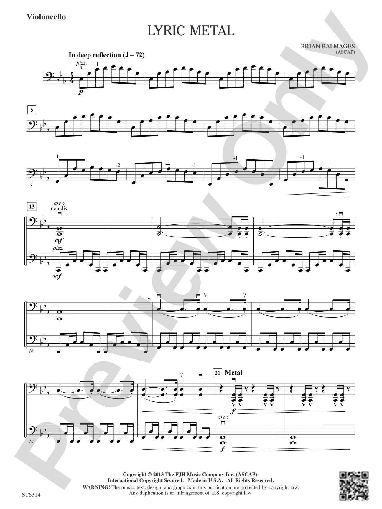 Lyric Metal: Violoncello