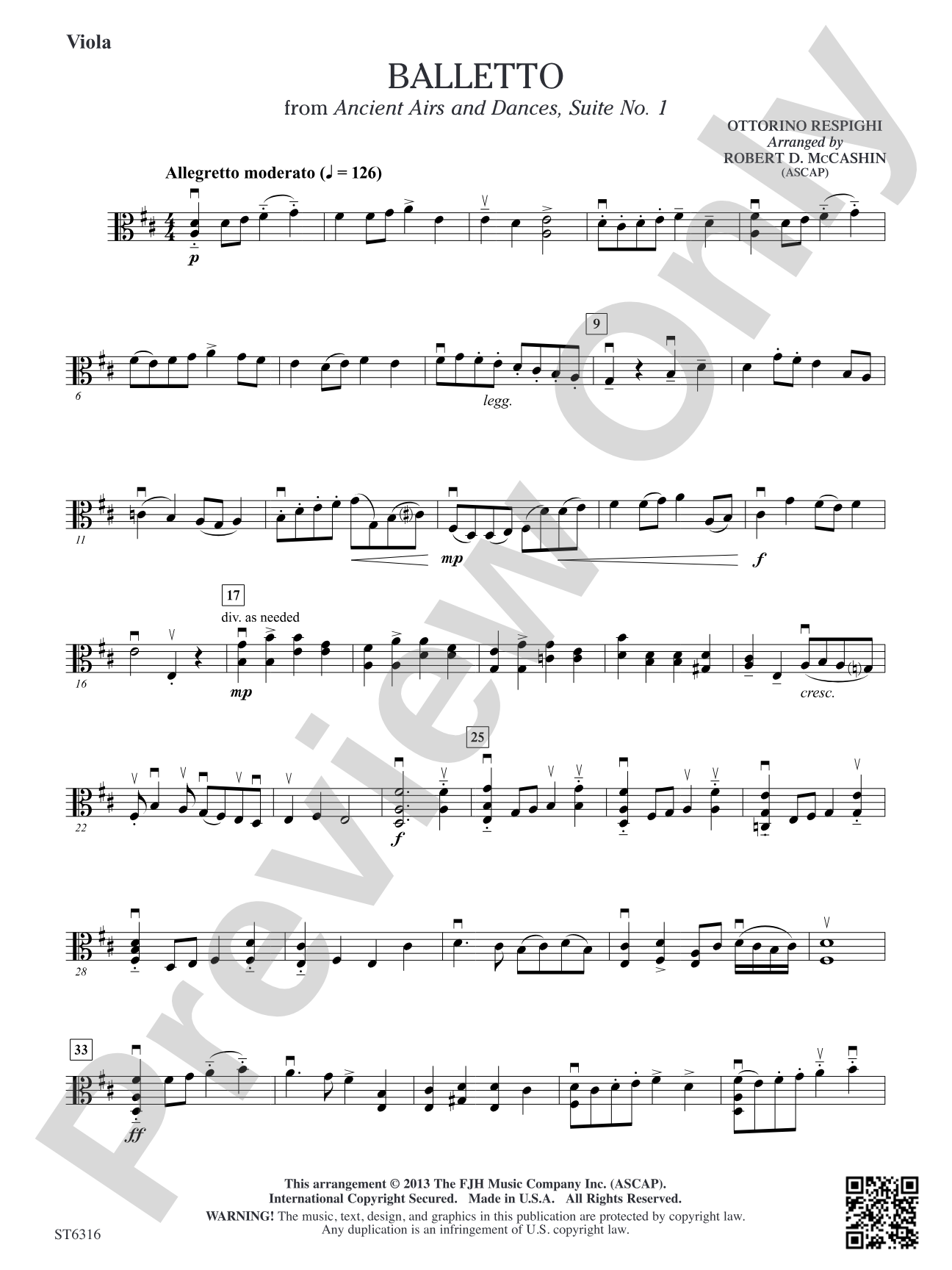 Balletto: Viola