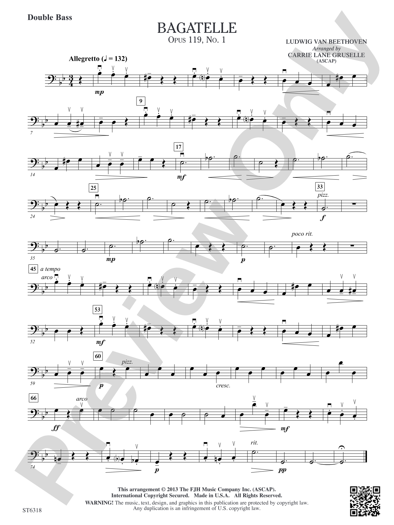 Bagatelle: Double Bass