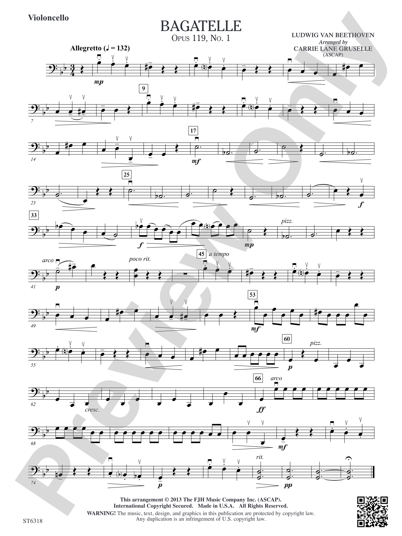 Bagatelle: Violoncello