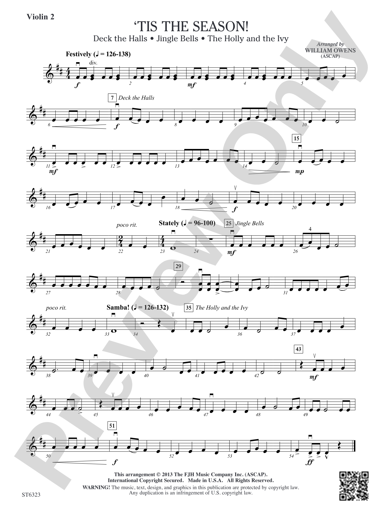 Tis the Season!: Violin 2 (Viola T.C.)