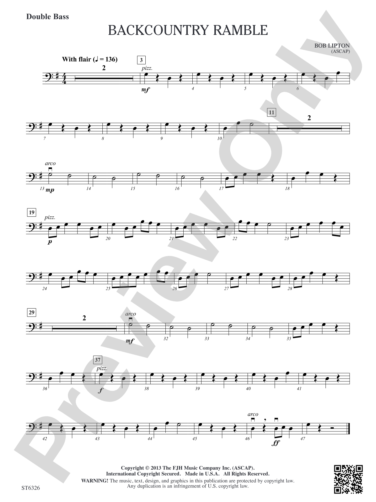 Backcountry Ramble: Double Bass