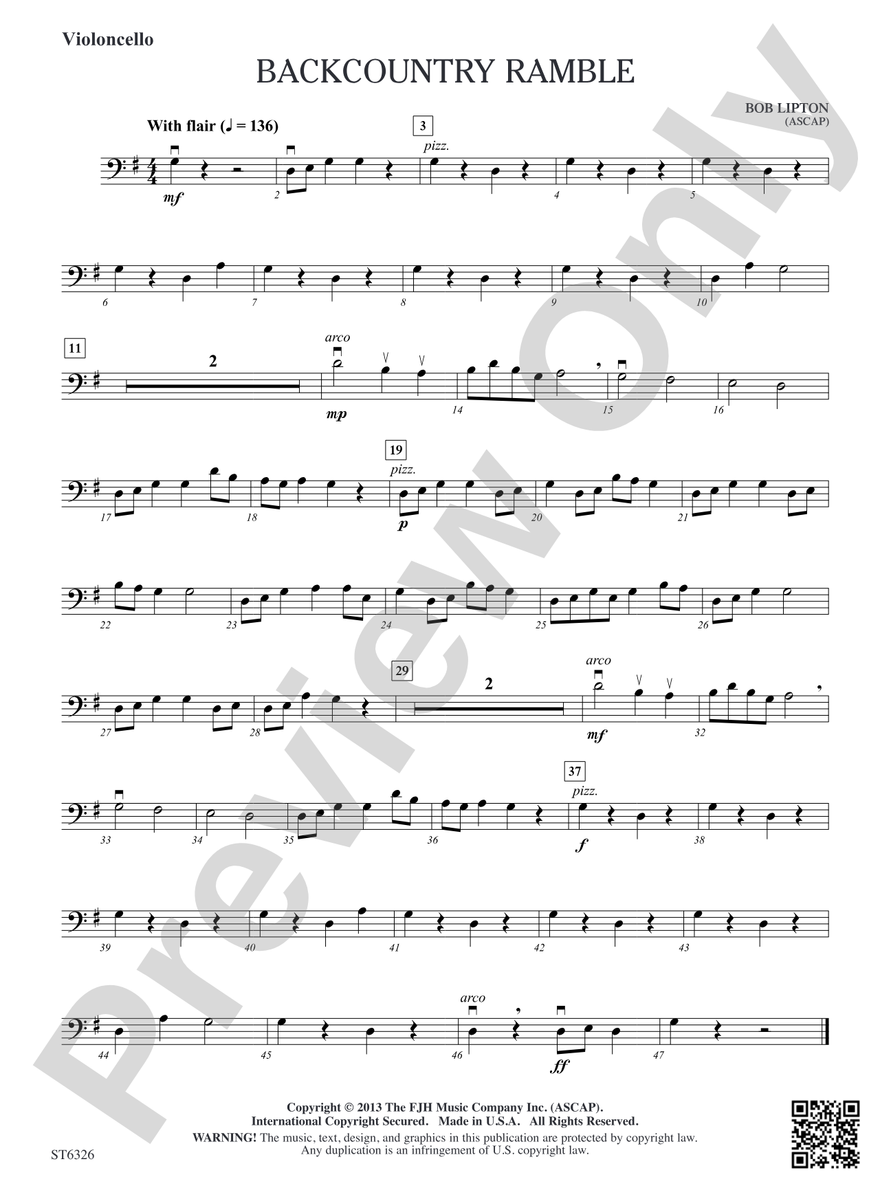 Backcountry Ramble: Violoncello