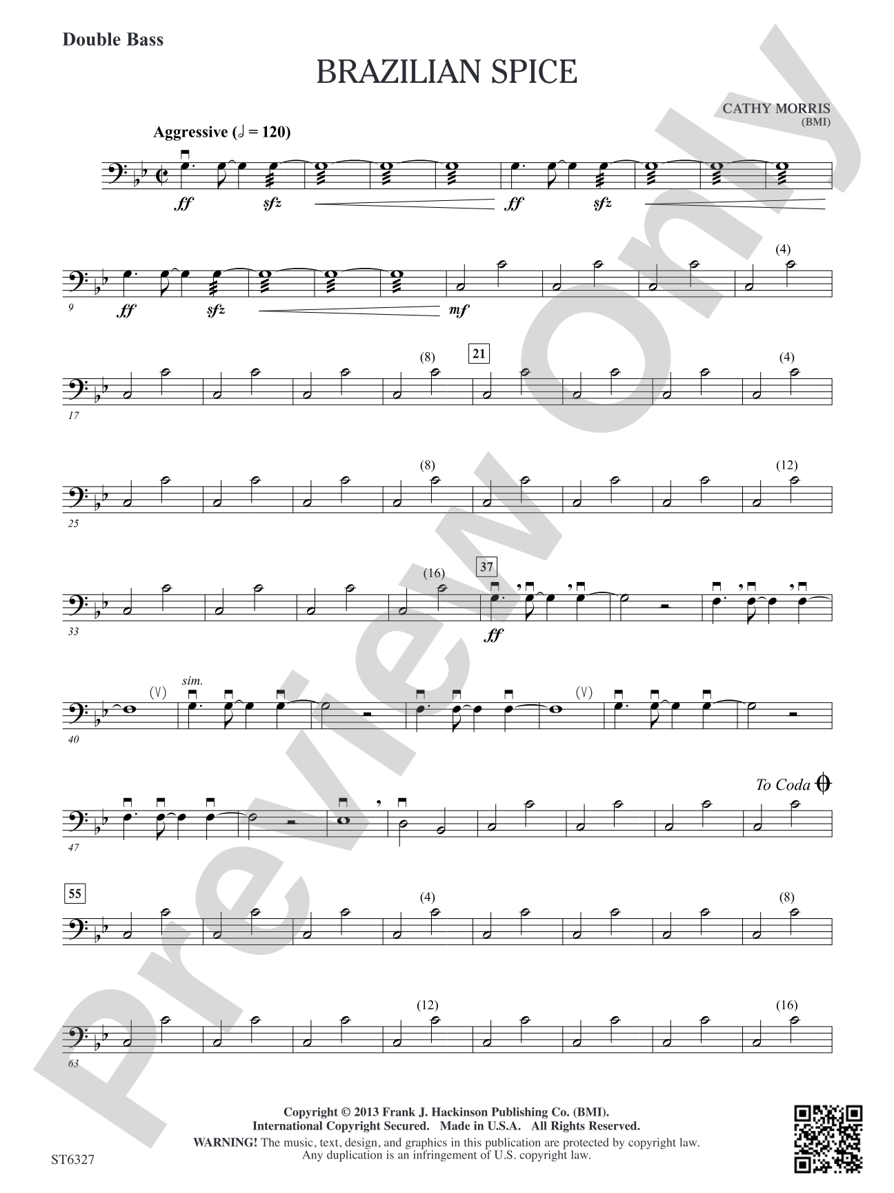 Brazilian Spice: Double Bass