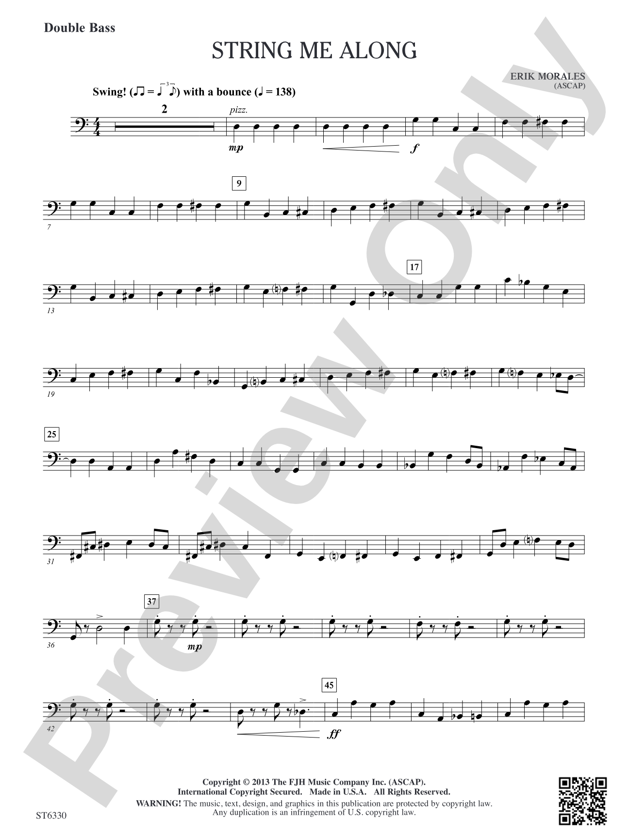 String Me Along: Double Bass