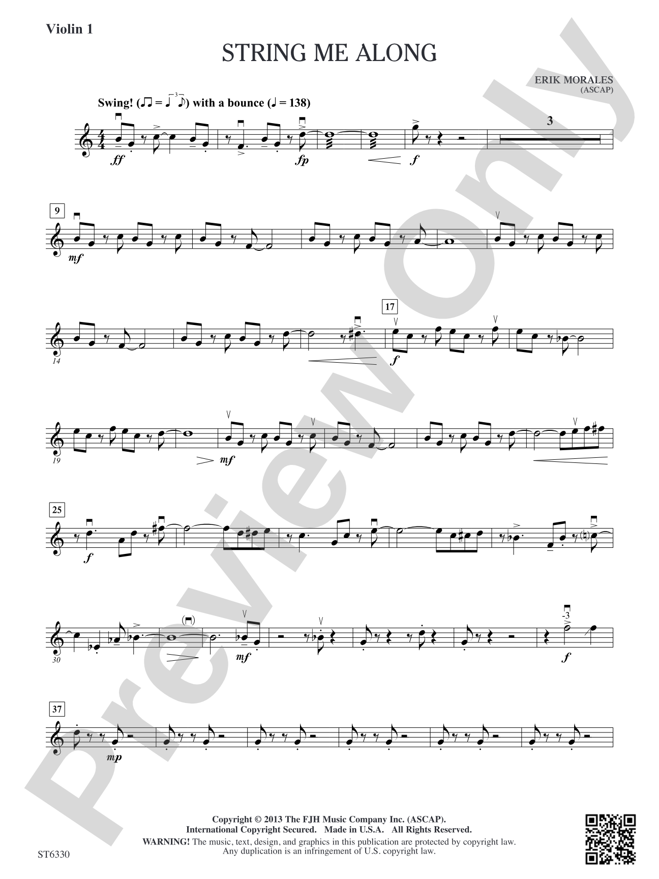 String Me Along: Violin 1