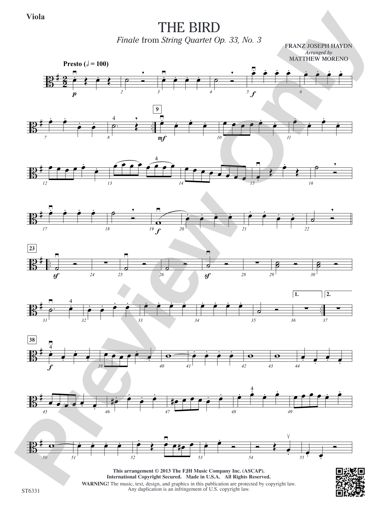 The Bird: Viola