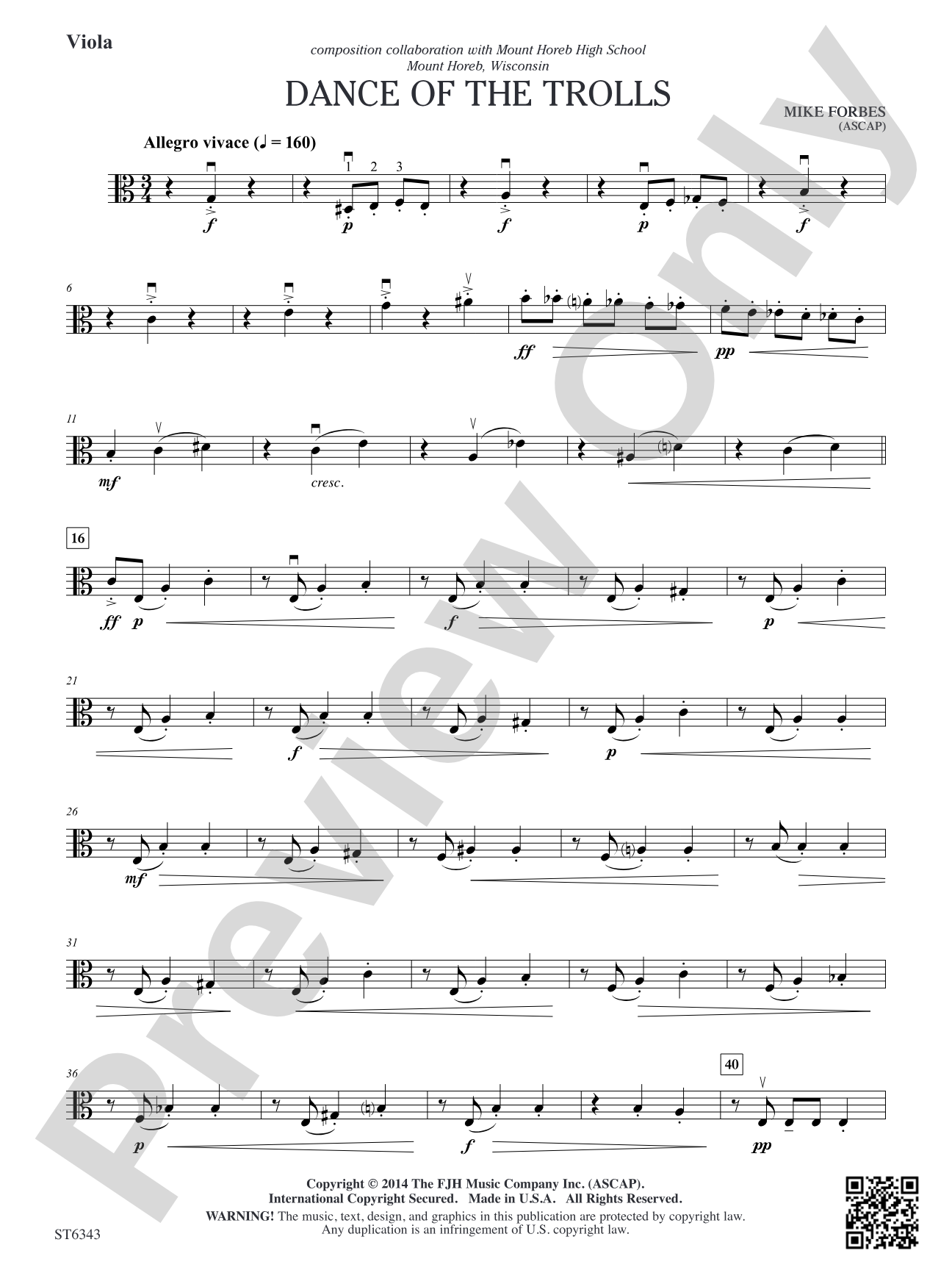 Dance of the Trolls: Viola