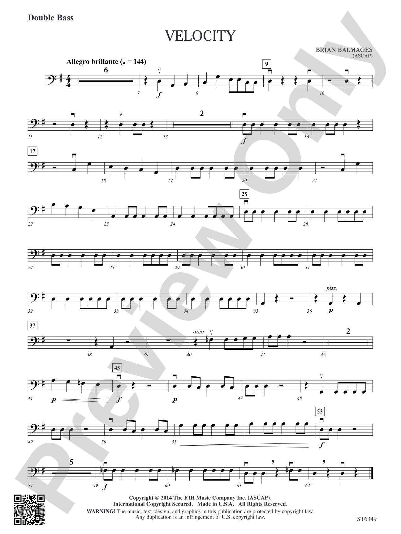 Velocity: Double Bass
