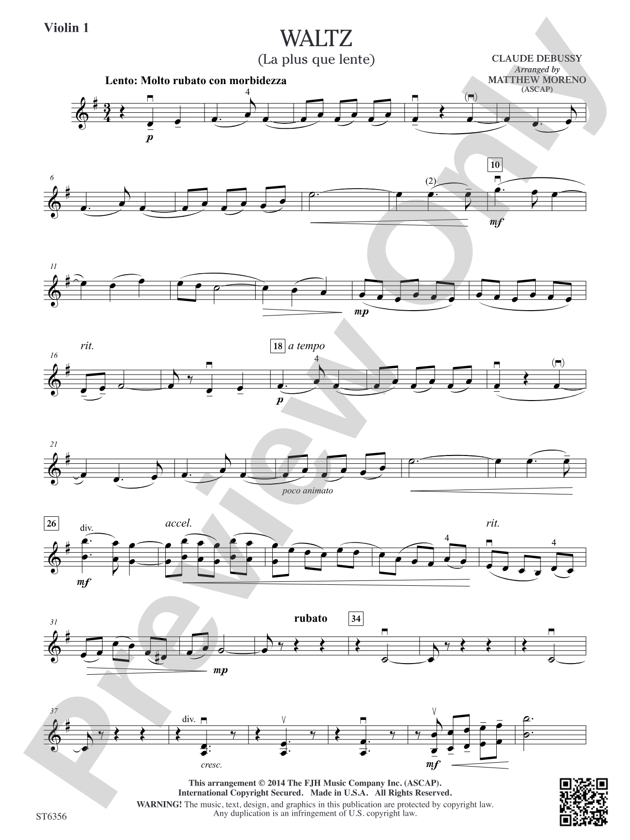 Waltz: Violin 1