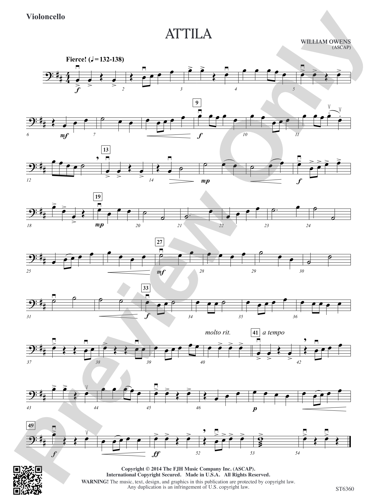 Attila: Violoncello