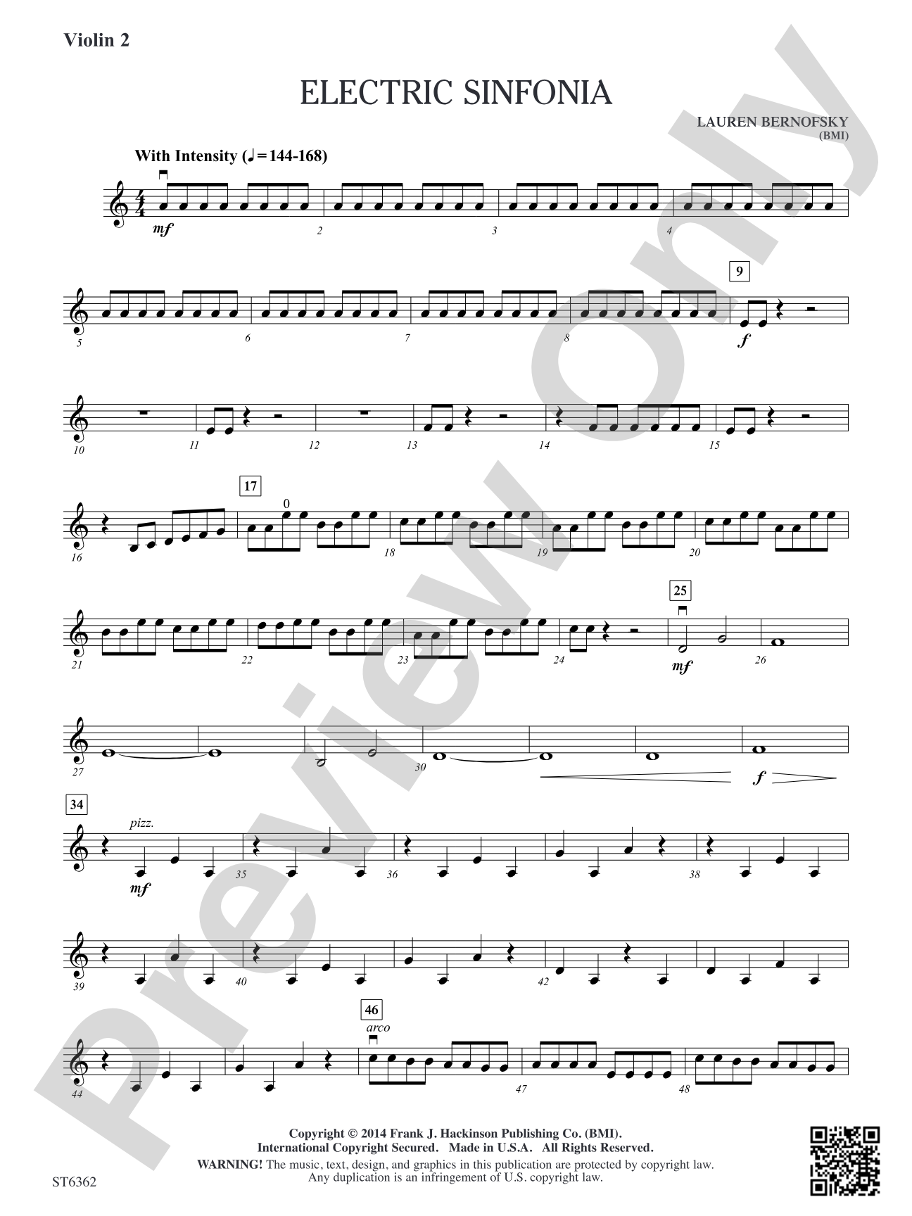 Electric Sinfonia: Violin 2