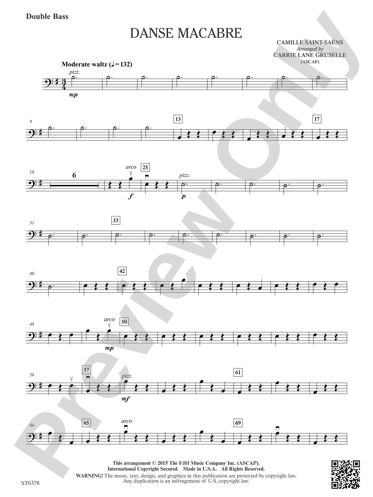 Danse Macabre: Double Bass