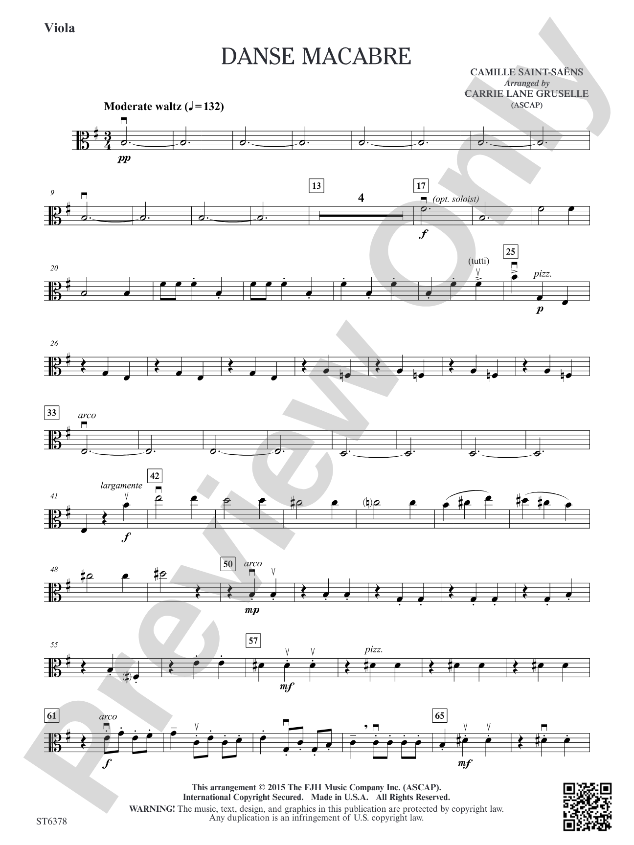 Danse Macabre: Viola