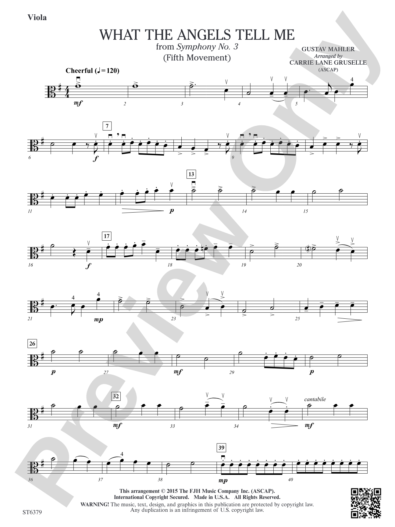 What the Angels Tell Me: Viola