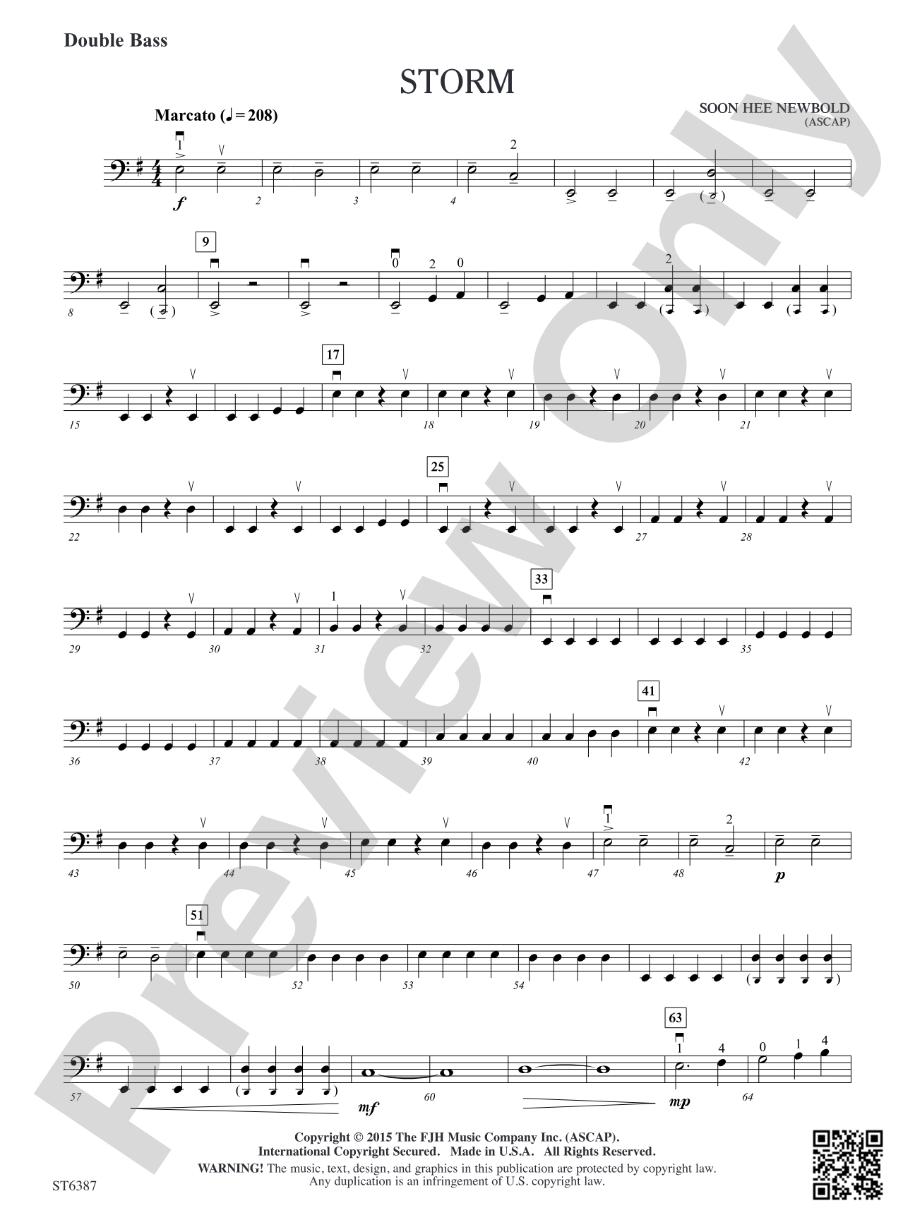 Storm: Double Bass