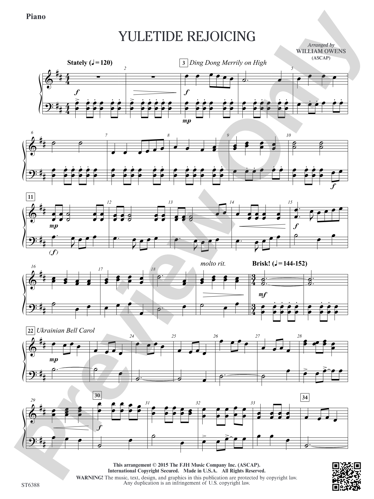Yuletide Rejoicing: Piano