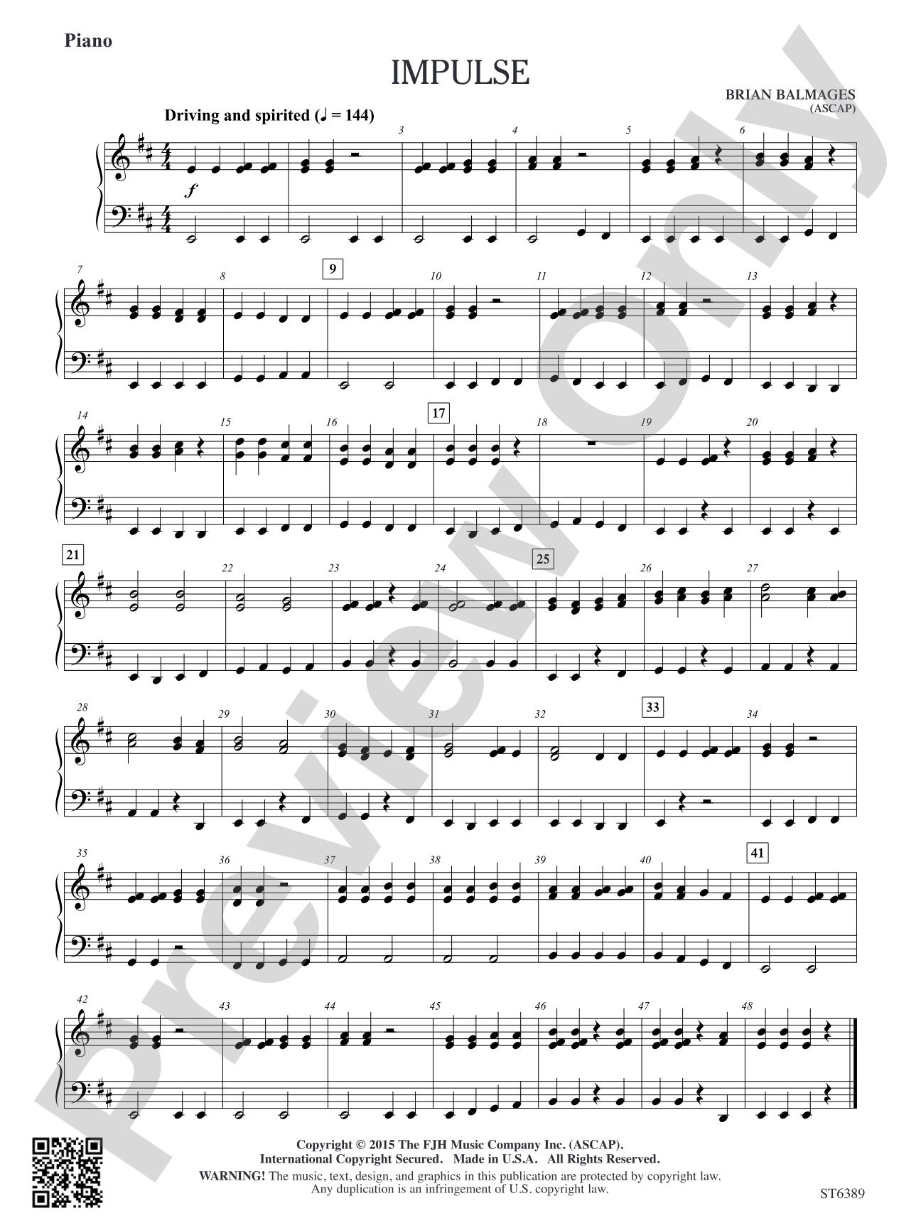 Impulse: Piano