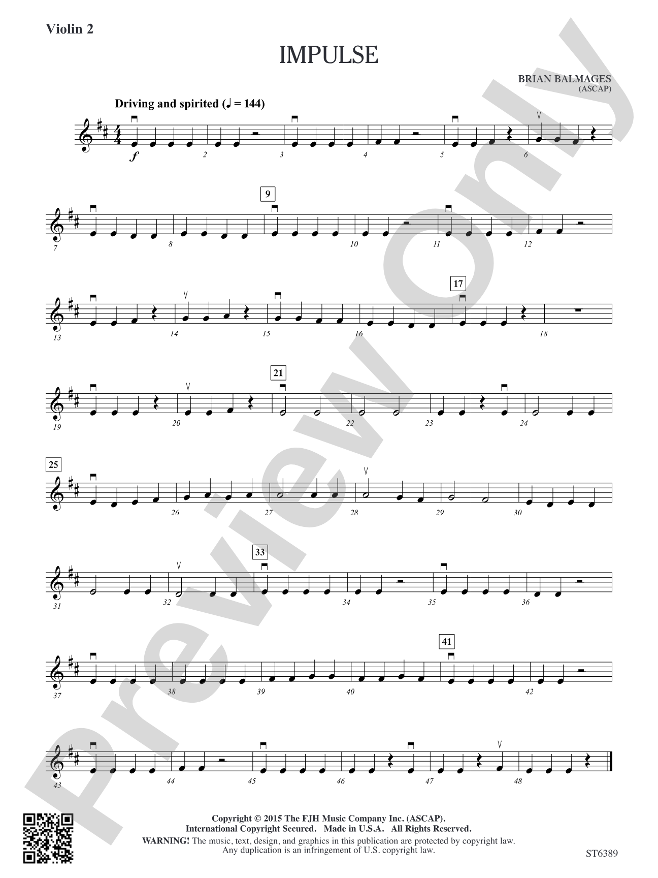 Impulse: Violin 2 (Viola T.C.)