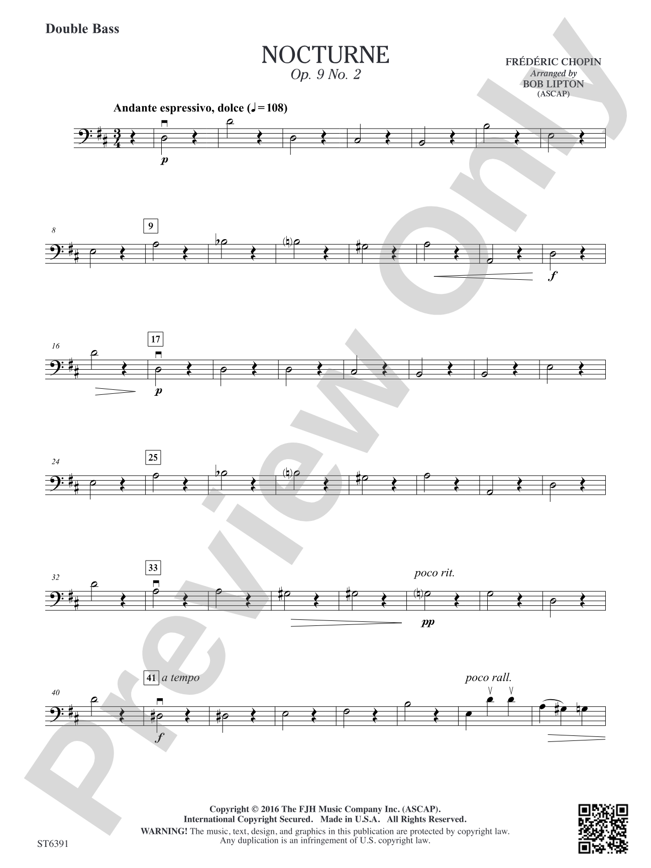 Nocturne: Double Bass