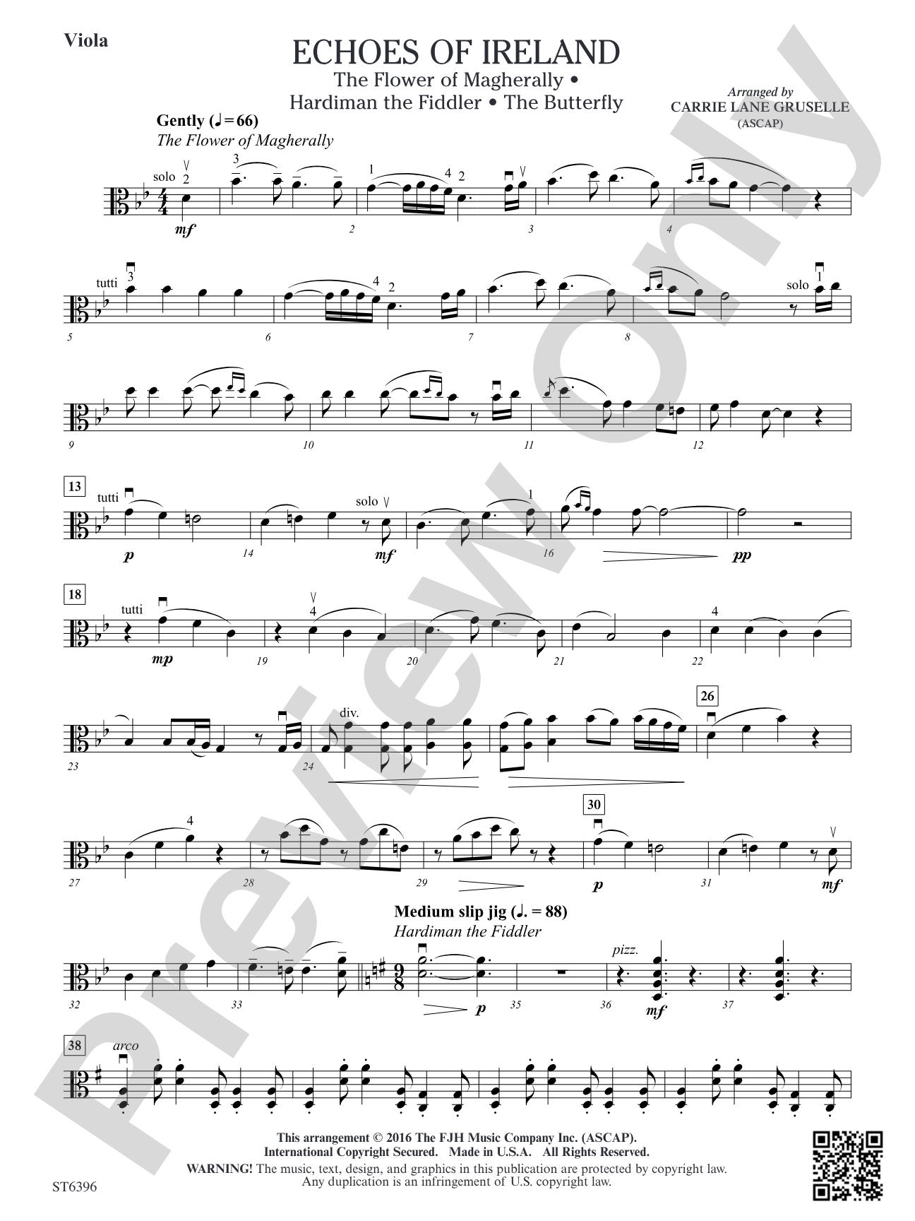Echoes of Ireland: Viola
