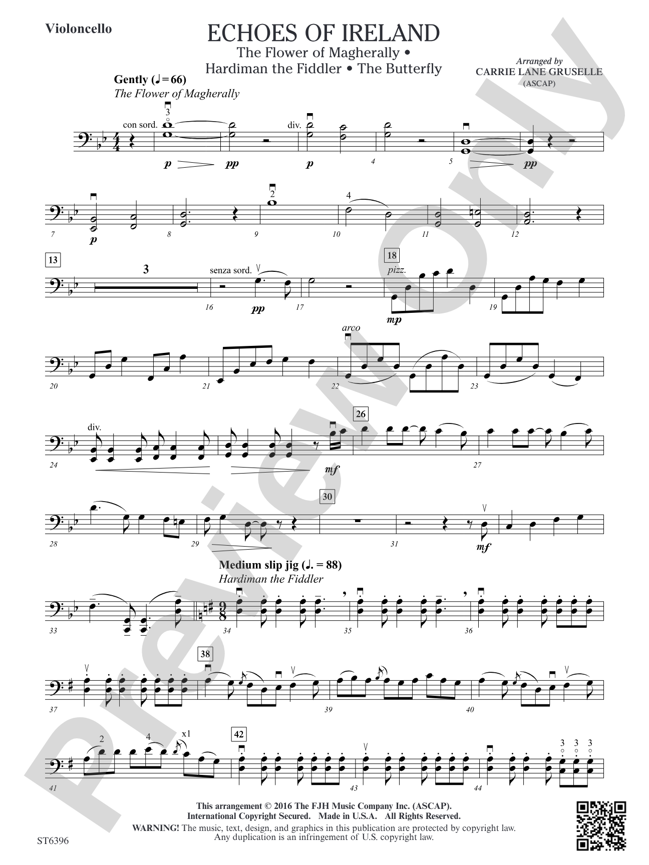Echoes of Ireland: Violoncello