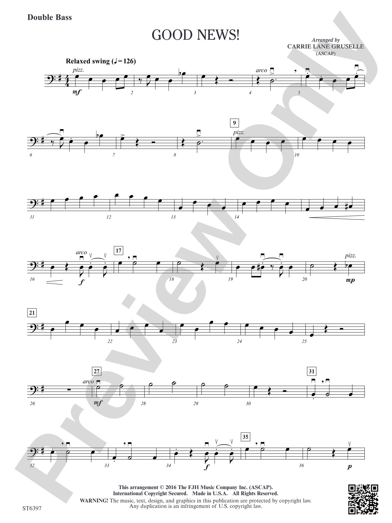 Good News!: Double Bass