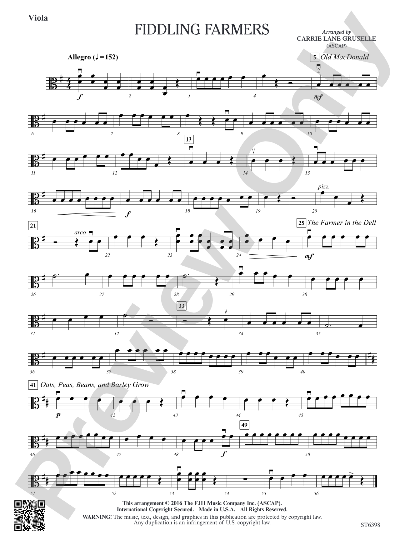 Fiddling Farmers: Viola