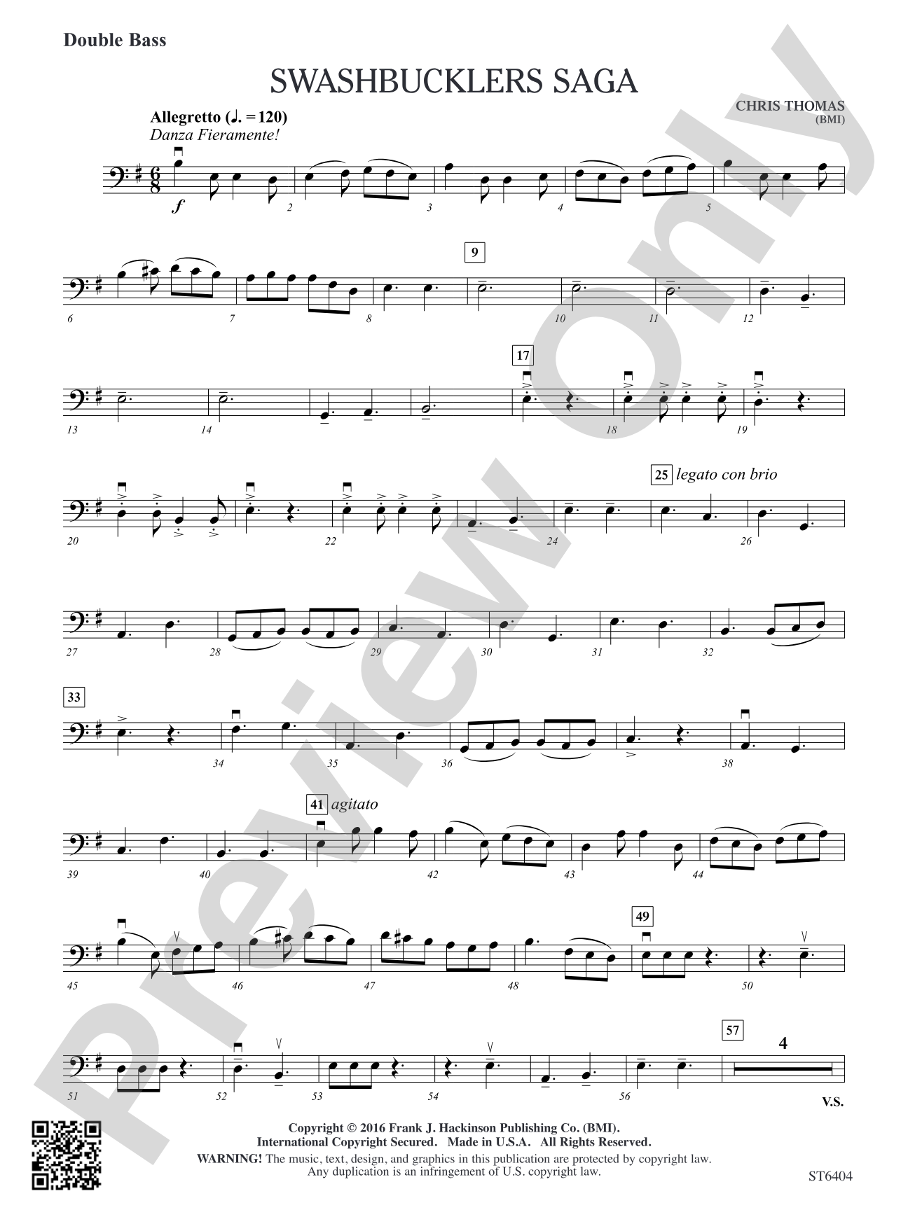 Swashbucklers Saga: Double Bass