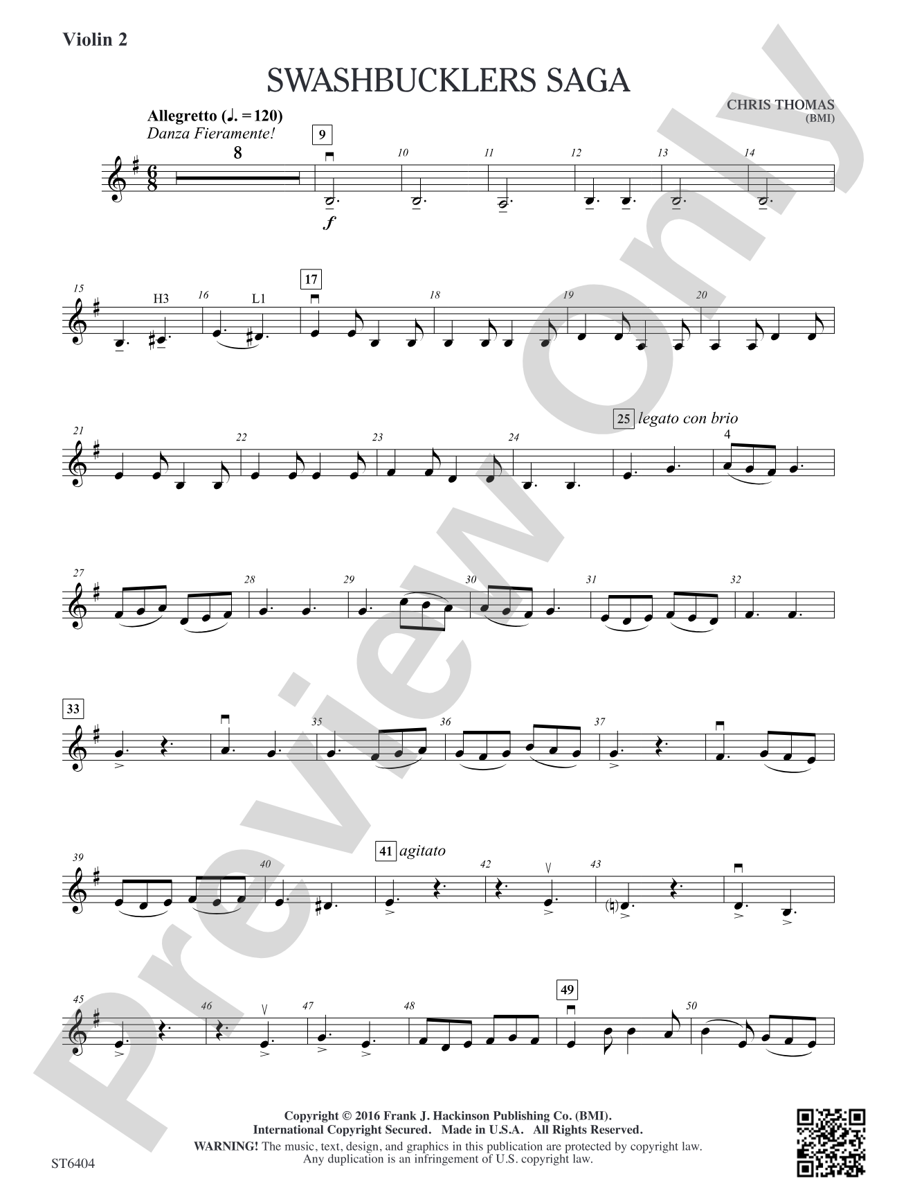 Swashbucklers Saga: Violin 2