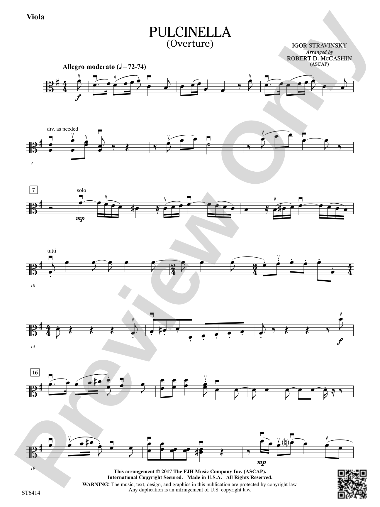 Puicinella: Viola