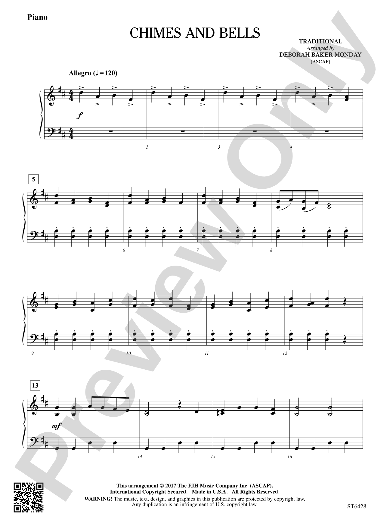 Chimes and Bells: Piano