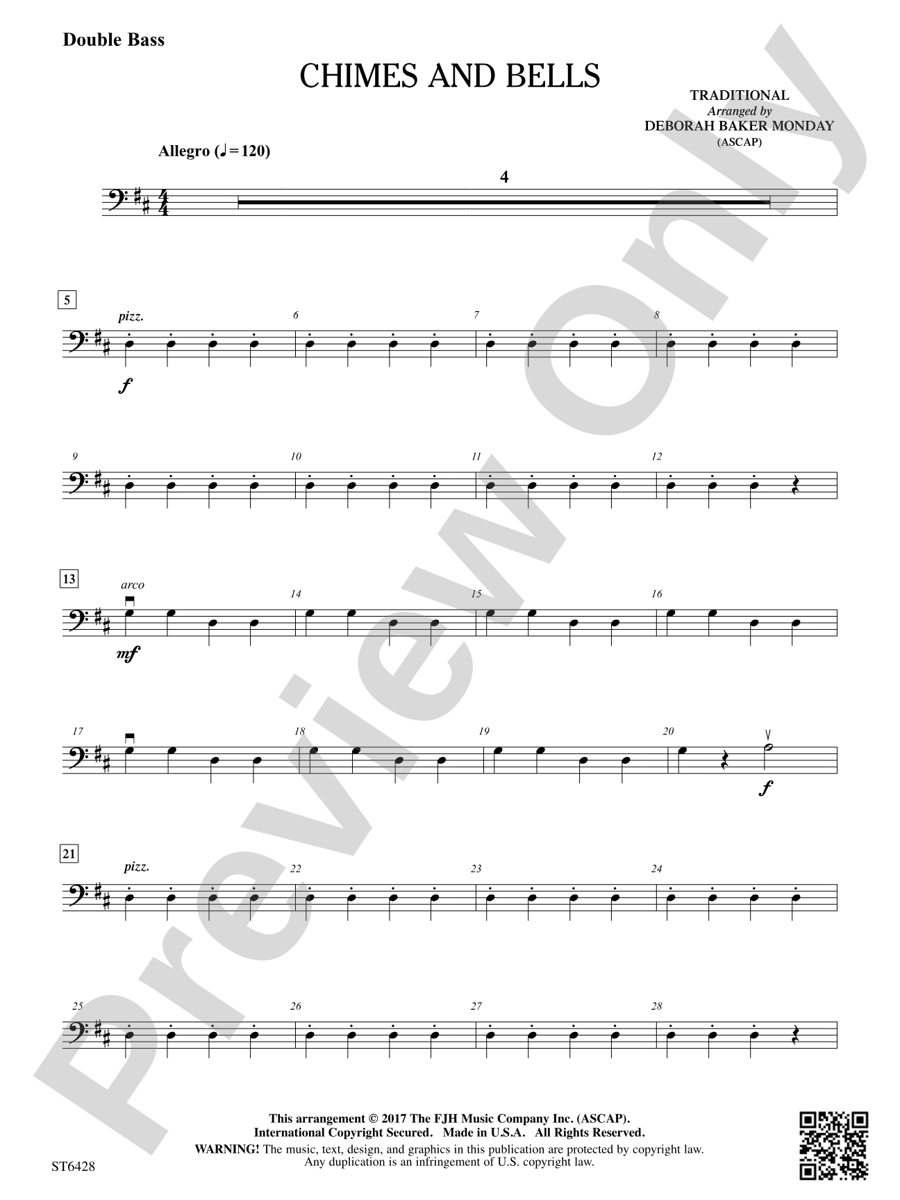Chimes and Bells: Double Bass