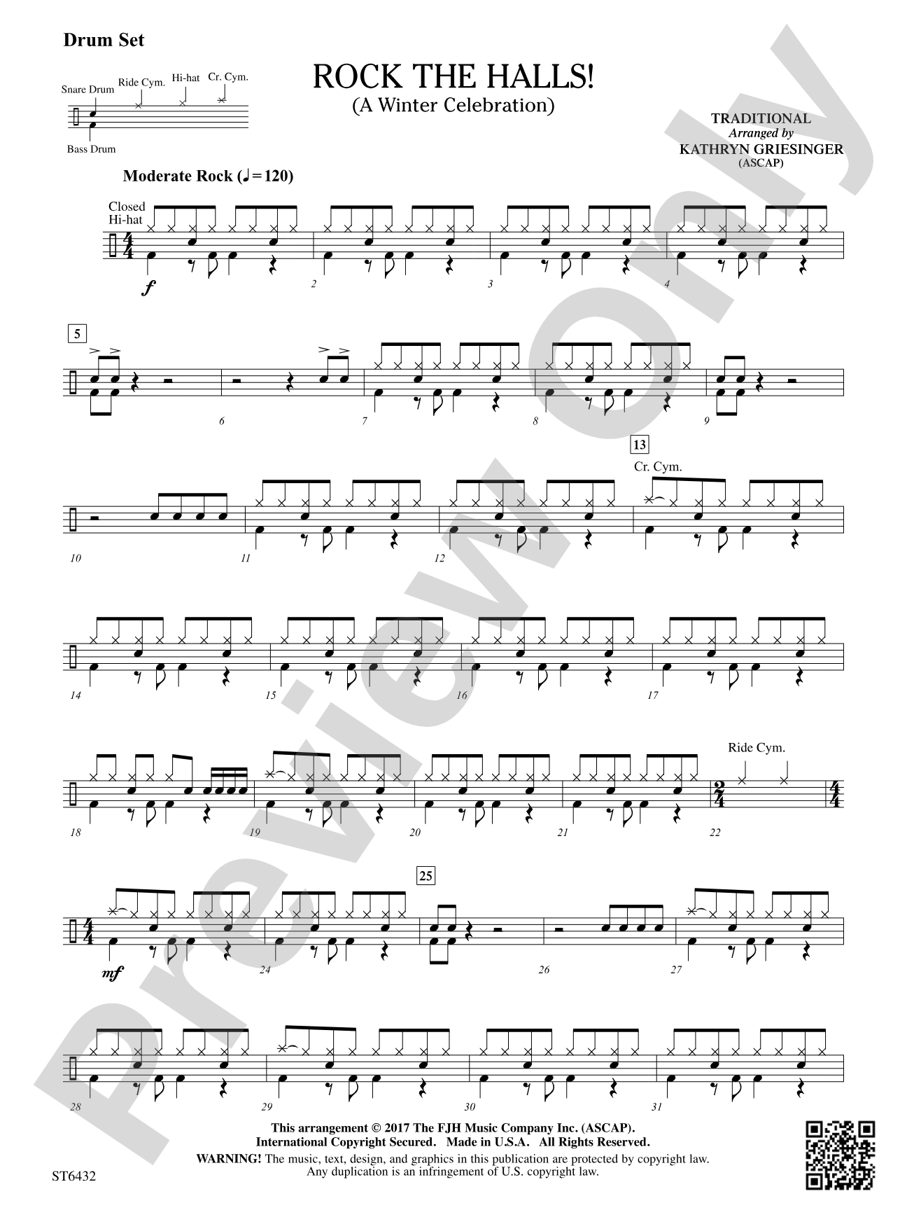 Rock The Halls!: Drum Set