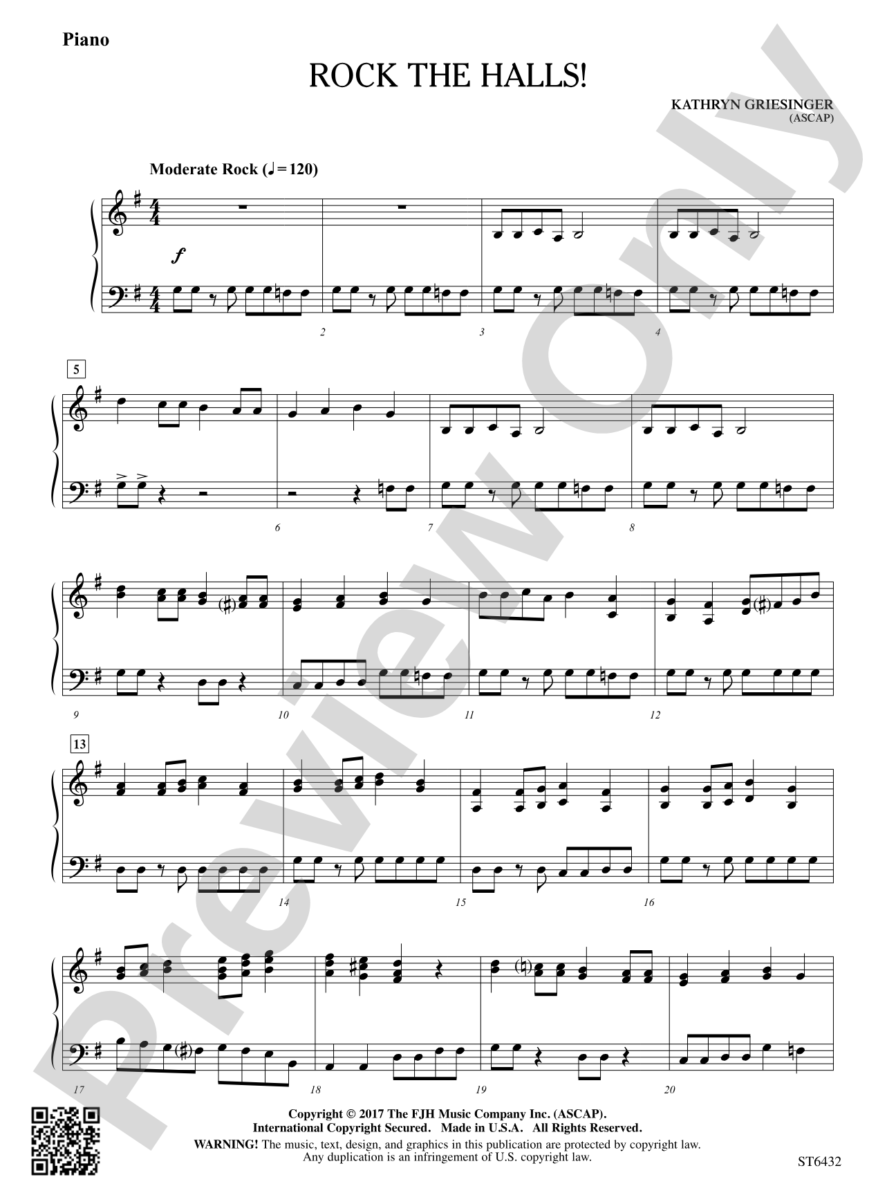 Rock The Halls!: Piano