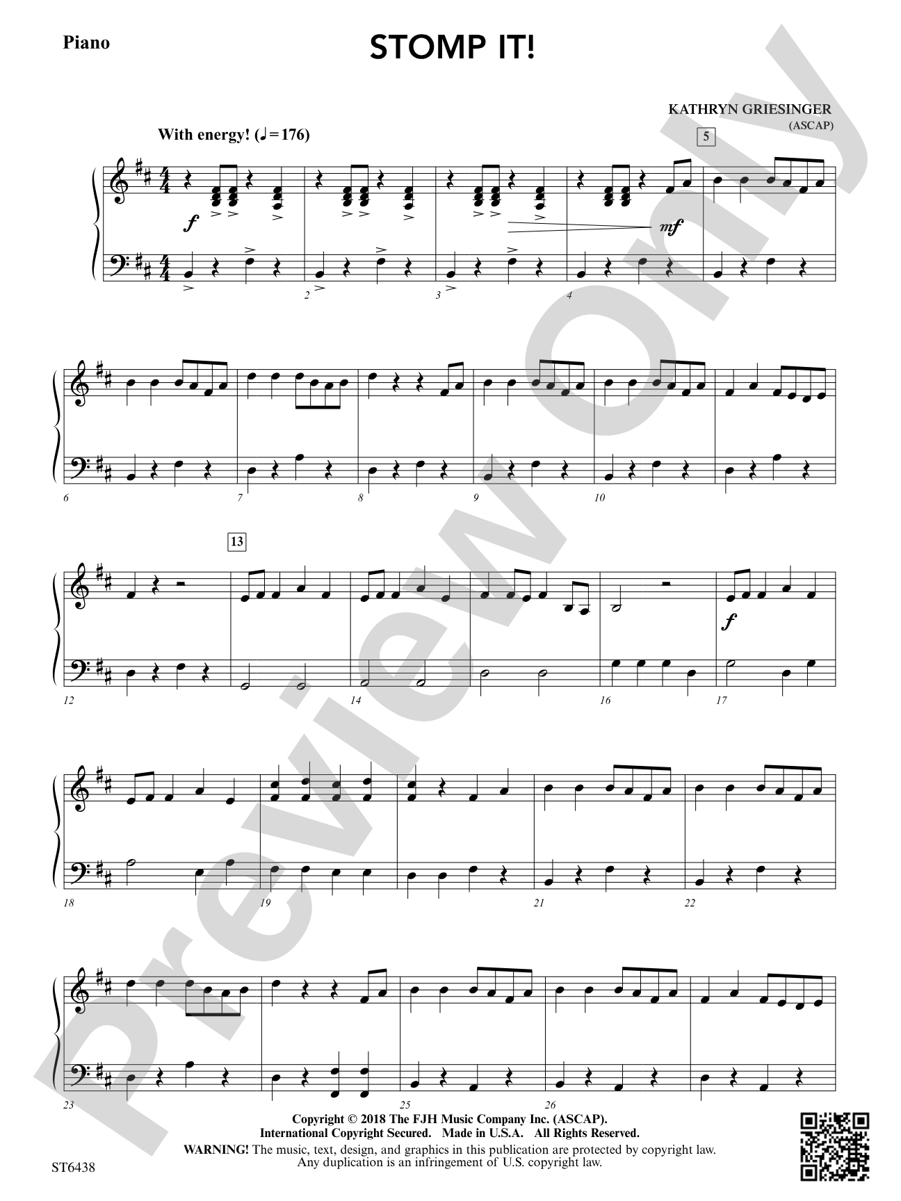 Stomp It!: Piano