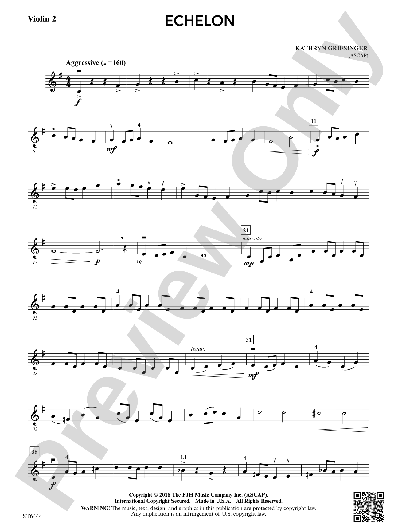 Echelon: Violin 2