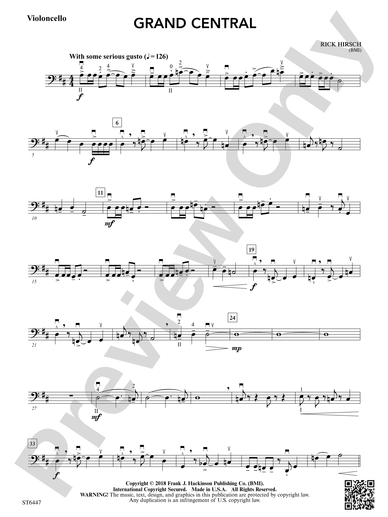 Grand Central: Violoncello