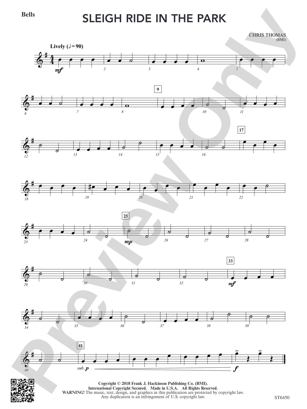 Sleigh Ride in the Park: Bells