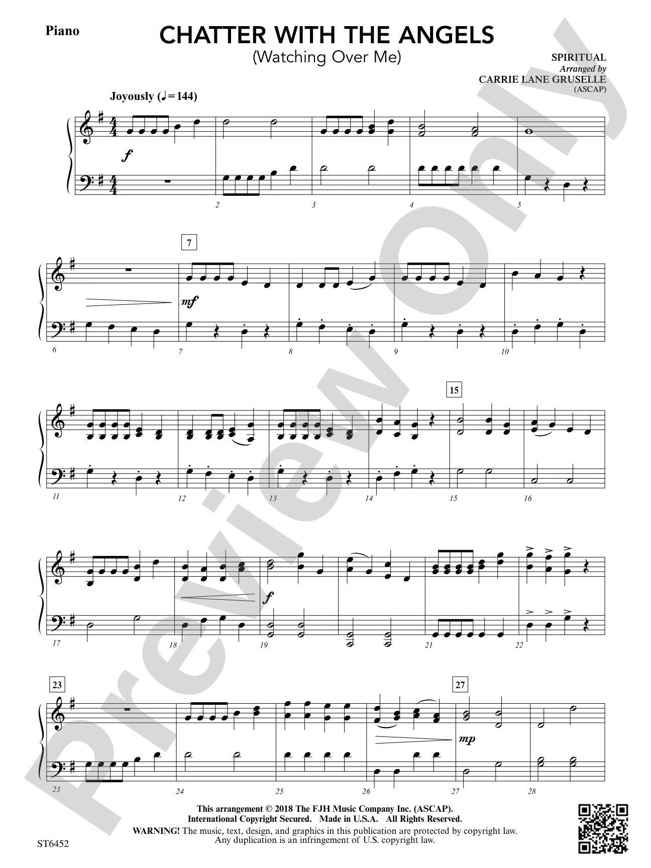 Chatter with the Angels: Piano
